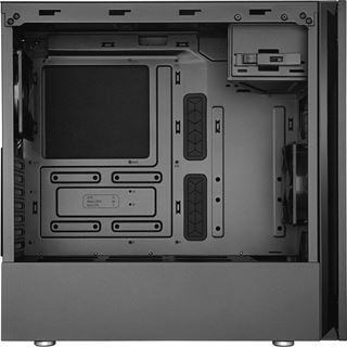 Cooler Master Midi Silencio S600 (B) USB 3.2/Steel side