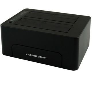 LC-Power LC-DOCK-C USB3.1 Dual Bay Dockin für 2,5" &