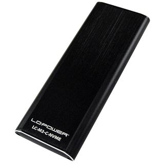 LC-Power USB3.1 LC-M2-C-NVME f. M.2 SSD Lauferks-Gehäuse