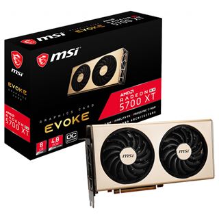 8GB MSI Radeon RX 5700 XT EVOKE OC DDR6 HDMI/3xDP (Retail)