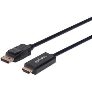 (&euro;7,27*/1m) 1.50m Manhattan Displayport 1.1 Adapterkabel