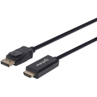 (&euro;9,90*/1m) 1.00m Manhattan Displayport 1.1 Adapterkabel