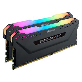 16GB Corsair Vengeance RGB PRO schwarz DDR4-3600 DIMM CL18 Dual Kit