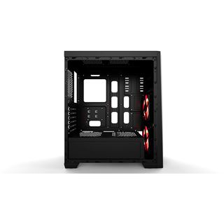 Azza Blaze 231 mit Sichtfenster Midi Tower ohne Netzteil schwarz