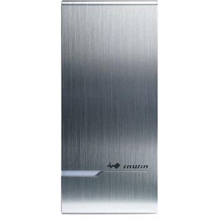IN WIN 905 silber mit Sichtfenster Midi Tower ohne Netzteil silber