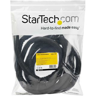 (€8,24*/1m) Startech 4.60m Kabelschlauch 25-38mm Schwarz