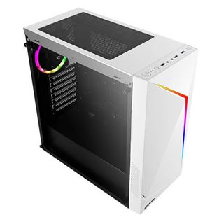 Antec NX300 mit Sichtfenster Midi Tower ohne Netzteil weiss