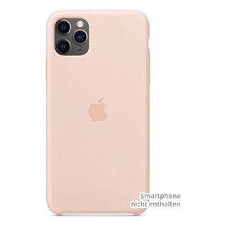 Apple Silikon Case iPhone 11 Pro Max sandrosa