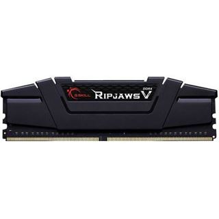 16GB (1x 16GB) G.Skill RipJaws V schwarz DDR4-3200 DIMM CL16-18-18-38