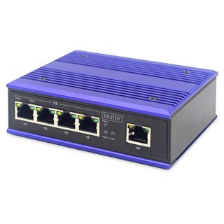 Digitus 4-Port Fast Ethernet PoE Swit.