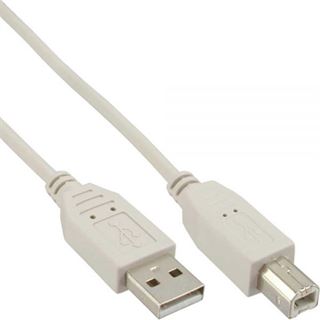 (&euro;0,98*/1m) 5.00m InLine USB2.0 Anschlusskabel USB A Stecker auf