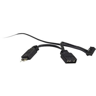 Inter-Tech Argus RS-041 RGB 120x120x25mm 1200 U/min 22 dB(A) schwarz