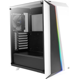 AeroCool Cylon Pro mit Sichtfenster Midi Tower ohne Netzteil weiss