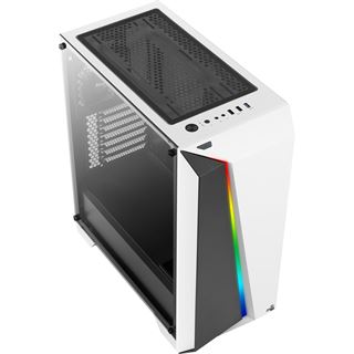 AeroCool Cylon Pro mit Sichtfenster Midi Tower ohne Netzteil weiss