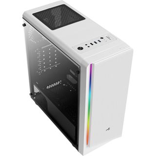 AeroCool Rift mit Sichtfenster Midi Tower ohne Netzteil weiss