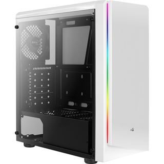 AeroCool Rift mit Sichtfenster Midi Tower ohne Netzteil weiss