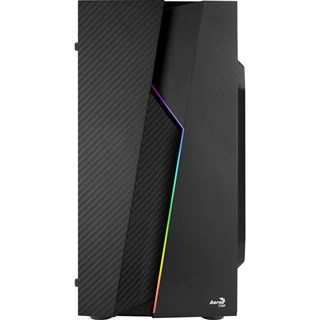 AeroCool Bolt Mini mit Sichtfenster Midi Tower ohne Netzteil schwarz