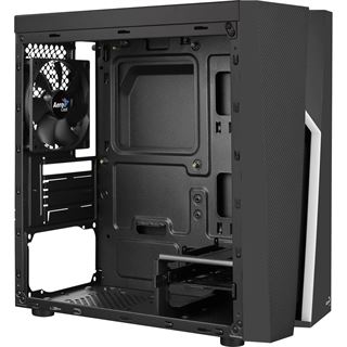 AeroCool Bolt Mini mit Sichtfenster Midi Tower ohne Netzteil schwarz