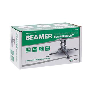 InLine Basic Beamer Deckenhalterung, 15cm, max. 13,5kg
