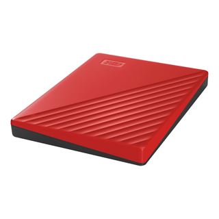 2TB WD 6,4cm(2,5") My Passport USB3.0, rot