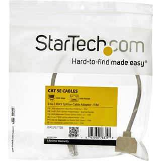 Startech RJ45 SPLITTER CABLE ADAPTER