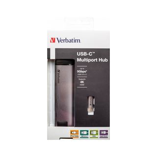 Verbatim USB-C Adapter USB 3.1 GEN 1/ USB 3.0 x 2 HDMI RJ45