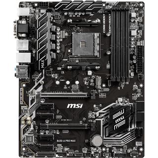 MSI B450-A Pro MAX AMD B450 So.AM4 Dual Channel DDR4 ATX, Bulk-Artikel
