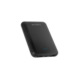 LogiLink Mobile Powerbank 5000mAh, schwarz