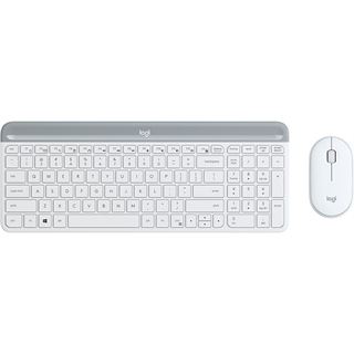 Logitech MK470 Slim Combo Deutsch 2.4 GHz und USB weiß