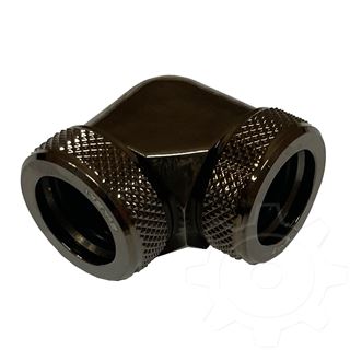 Bykski B-HTJ-DB90-V2-BN HardTube 14mm 90° Winkelverbinder, grau