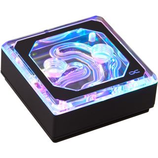 Alphacool Eisblock XPX Aurora Edge - Acryl Black Digital RGB
