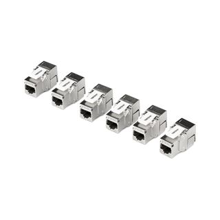 TrendNet Geschirmte Cat6A Keystone-Buchsen 6er-Pack