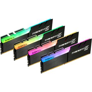 32GB G.Skill Trident Z RGB DDR4-3600 DIMM CL16 Quad Kit