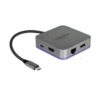 Delock USB Type-C&Ouml; Dockingstation f&uuml;r Mobilger&auml;te 4K -
