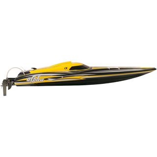 Amewi ALPHA 1060mm 4-6S yellow ALPHA Flame, Rennboot, 80km/h