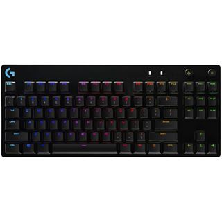 Logitech G Pro Gaming Keyboard Kalih GX-BLUE USB Deutsch schwarz
