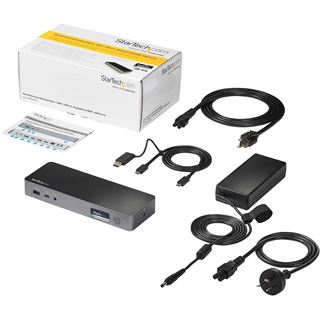 Startech Universal Laptop Dockingstation - USB-C & USB 3.0 Dock -