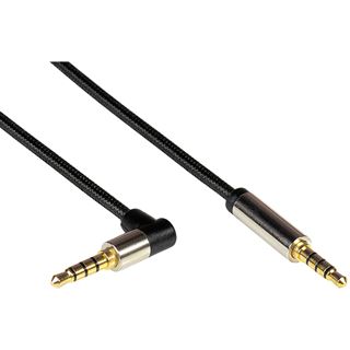 1.50m PYTHON Audio Anschlusskabel 3.5mm Klinken-Stecker auf 3.5mm
