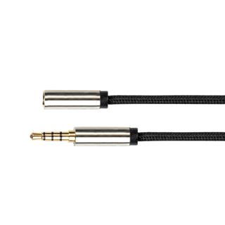 1.00m PYTHON Audio Verlängerungskabel 3.5mm Klinken-Stecker auf