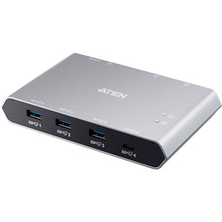 ATEN Technology US3342 2-Port USB 3.2 USB-C Gen 2 Sharing Switch mit