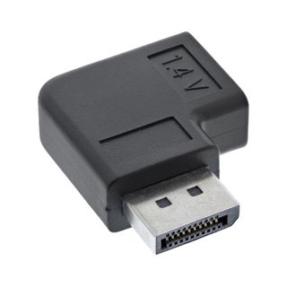 InLine DisplayPort Adapter, DisplayPort Stecker / Buchse links