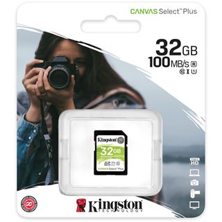 32GB Kingston SDHC CANVAS SELECT PLUS