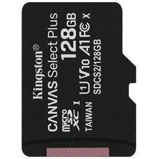 128GB Kingston MICROSDXC CANVAS SELECT, SDCS2/128GBSP