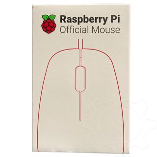 Raspberry Pi originale Maus in Raspberry, rot/weiss