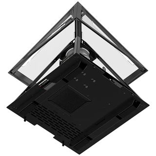 Azza Pyramid 804 Midi Tower ohne Netzteil grau