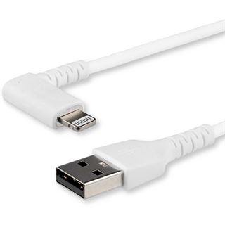 Startech RUSBLTMM1MWR 1m abgewinkeltes Lightning- auf USB-Kabel -
