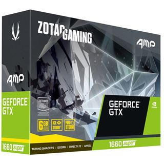 6GB ZOTAC GeForce GTX 1660 Super Gaming AMP ,GDDR6,3xDP,3xHDMI