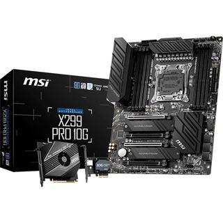 MSI X299 PRO 10G Intel X299 So.2066 Quad Channel DDR4 ATX Retail
