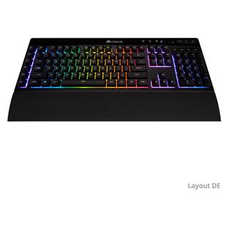 Corsair Gaming K57 RGB Wireless USB 2.4GHz Bluetooth Deutsch schwarz