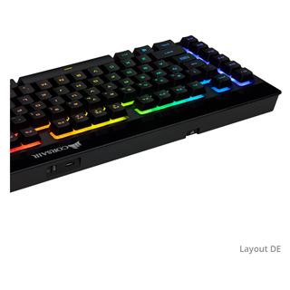 Corsair Gaming K57 RGB Wireless USB 2.4GHz Bluetooth Deutsch schwarz